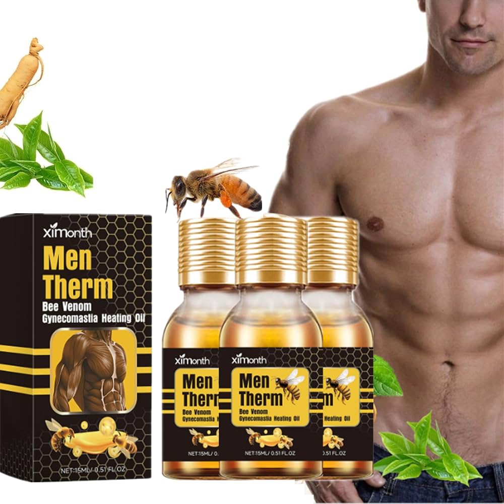 Men Therm - Bee Venom Gynecomastia Heating Oil